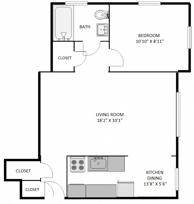 1245 Logan Studio-2 Beds Apartment for Rent - Photo Gallery 44